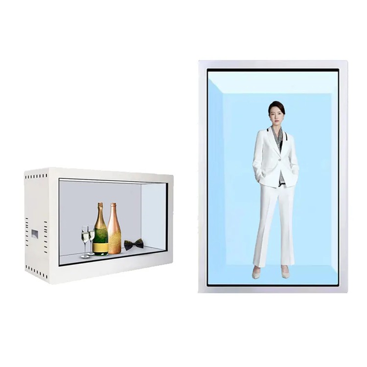 3D Transparent Display Cabinet